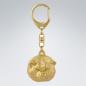 Mobile Preview: Schlüsselanhänger "Japanischer Akita" - Gold